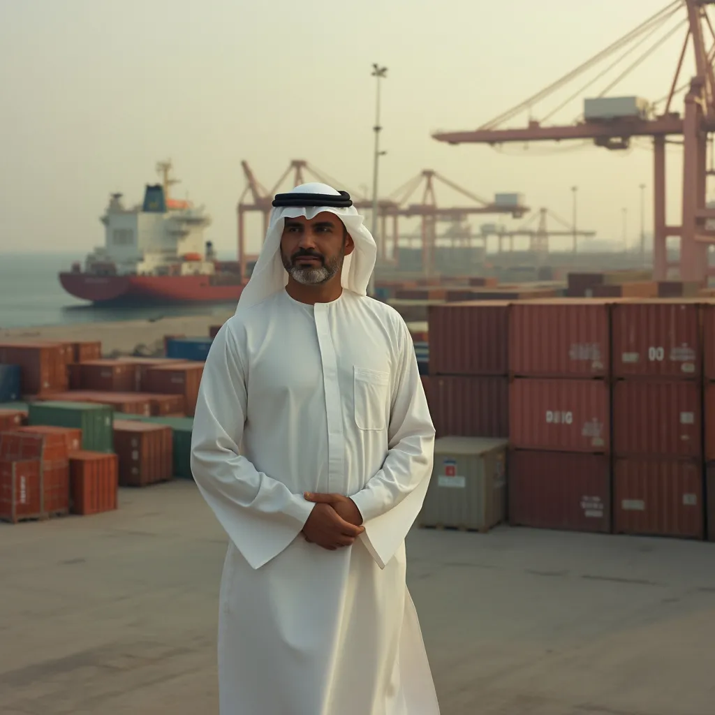 خالد المهيري - مدير عام شركة الخليج للخدمات اللوجستية